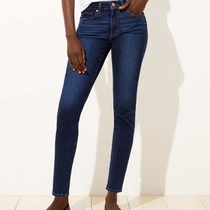 Loft curvy skinny jeans